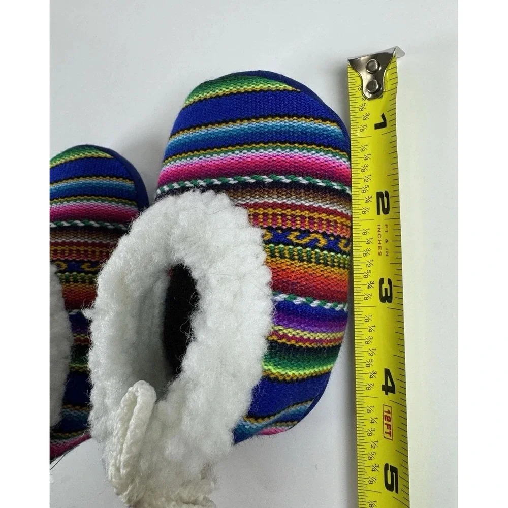 Infant Handmade‎ Peruvian Baby Booties – Andean Textile 6-12 Month